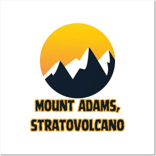 Mount Adams, stratovolcano Posters and Art